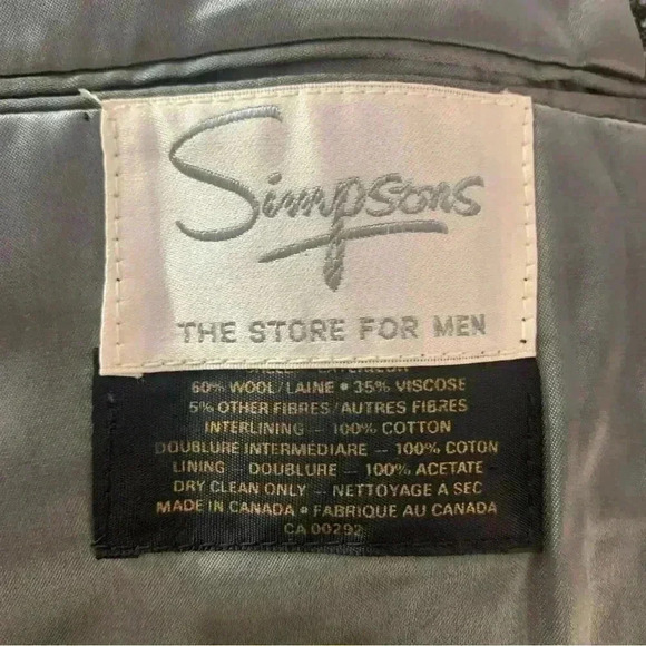 Vintage  1970s Simpsons Tweed Coat - Picture 10 of 11